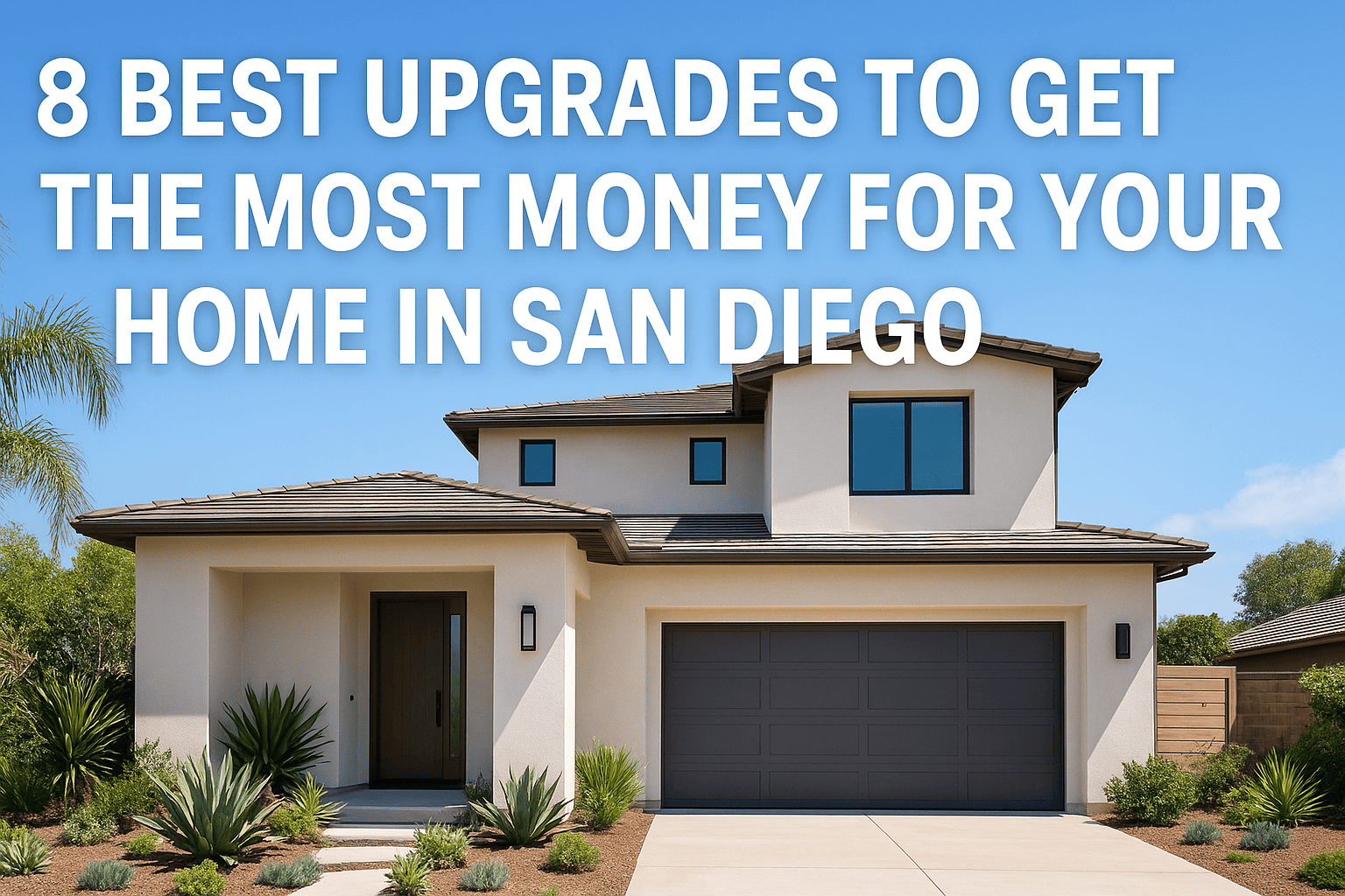 8 Best Upgrades to Get the Most Money for Your Home in San Diego